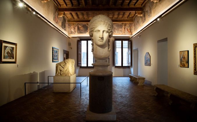Savinio. Incanto e mito. Exhibition view at Palazzo Altemps, Roma 2021. Photo Studiozabalik