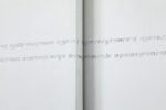 Teresa Gargiulo, #o (one must see to play), 2020, wall drawing, m 13.8x0.04 (dettaglio). Photo Danilo Donzelli. Courtesy the artist & Galleria Tiziana Di Caro