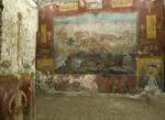 Pompei: concluso il restauro del grande affresco della Casa dei Ceii