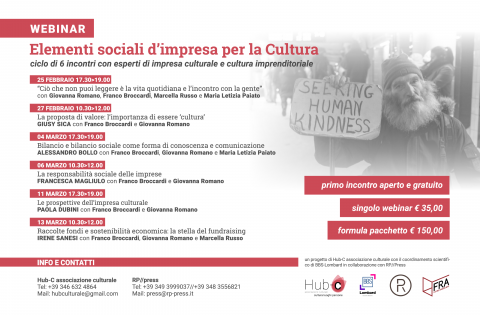 Elementi sociali d’impresa per la Cultura