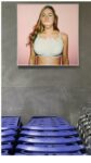 Ryan Mendoza, Emma with Marshmallows, 2021 HahnemuhleFineArtbaryta 325- 80 x 80 cm