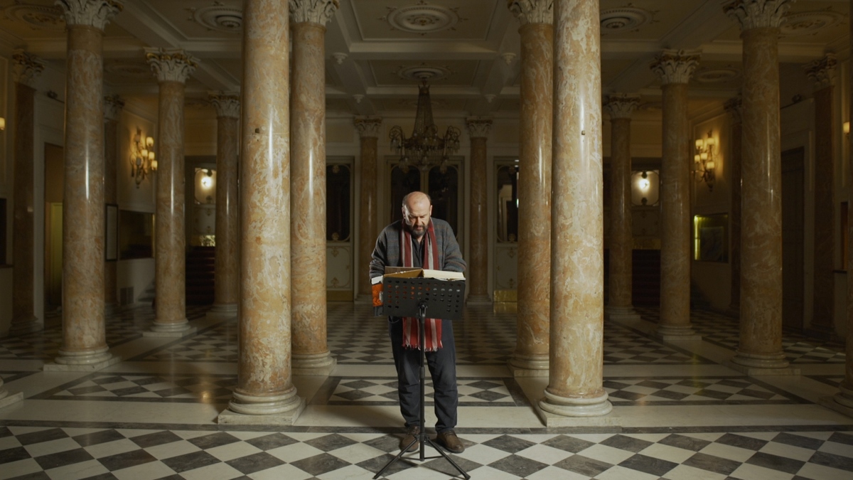 Nuda Voce, Davide Rondoni_ Sala delle Colonne Teatro della Pergola 