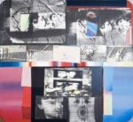 Paolo Gioli Schermo schermo, 1974 1975, Olio su tela+stampe fotografiche, 150 x 110 cm