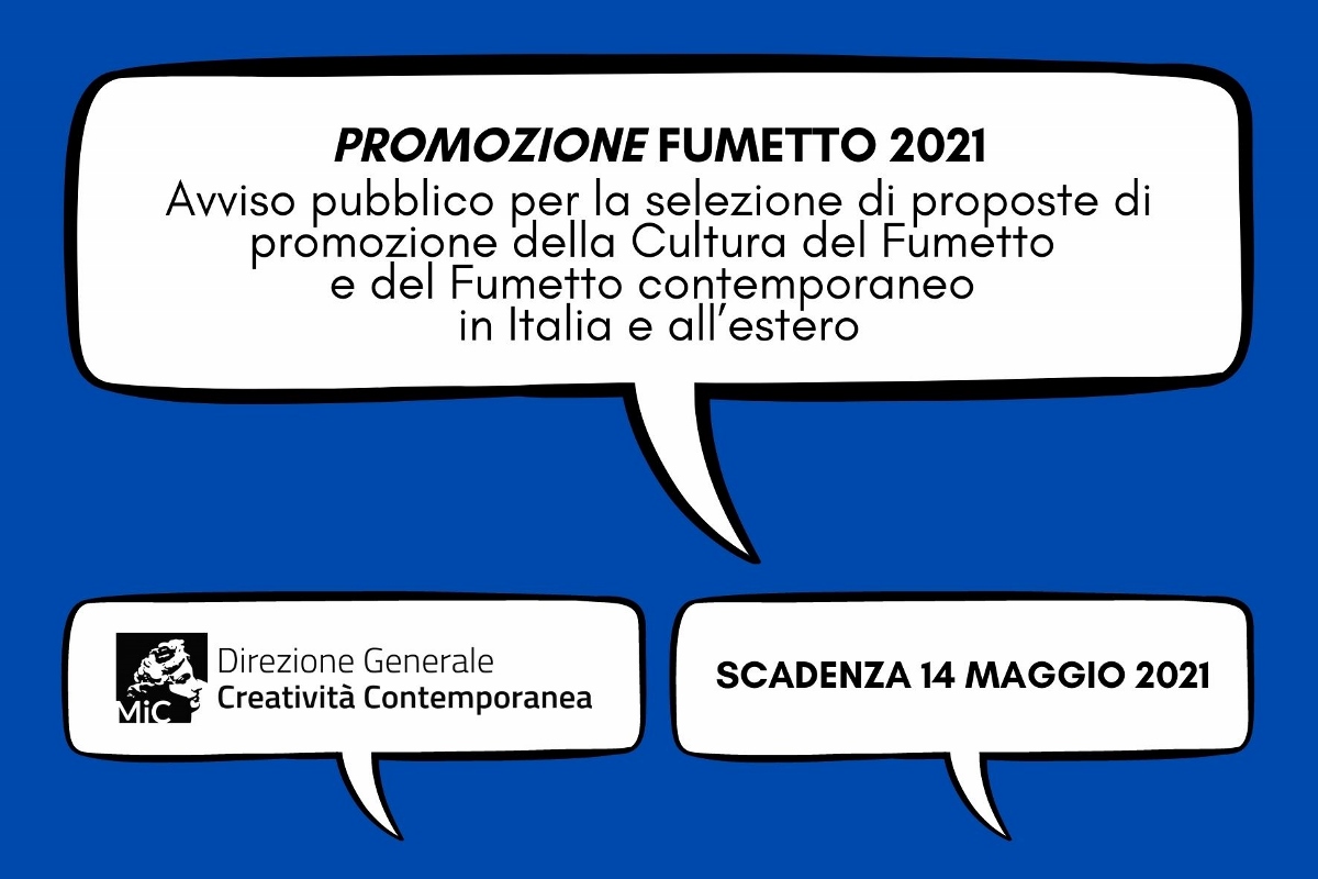 Ministero della Cultura - Bando Promozione Fumetto