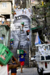 28 Millimètres, Women Are Heroes, Action dans la Favela Morro da Providencia, Escalier, Rio de Janeiro, 2008