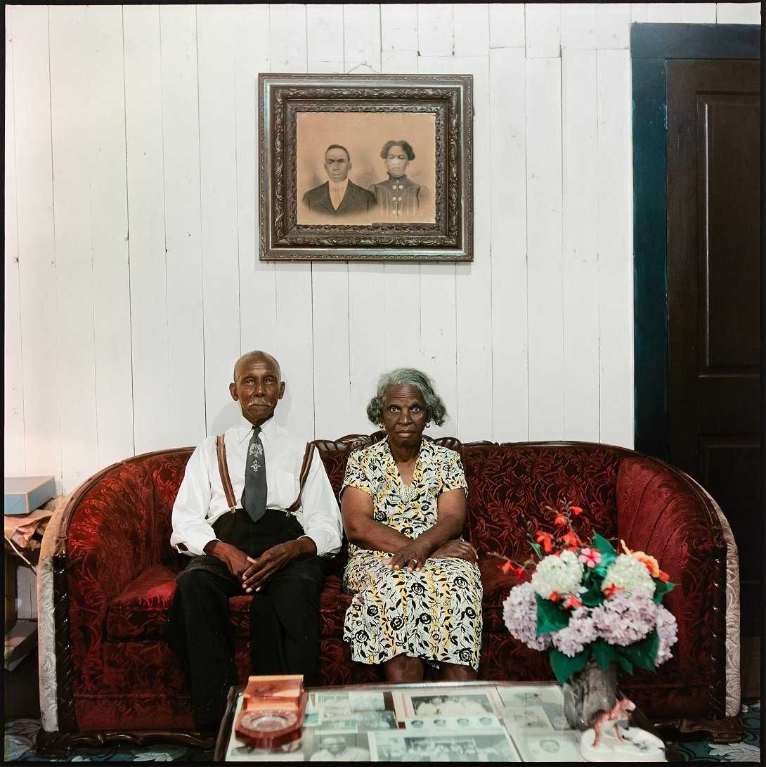 Alison Jacques Gallery, Gordon Parks_Mr. and Mrs. Albert Thornton, Mobile, Alabama, 1956