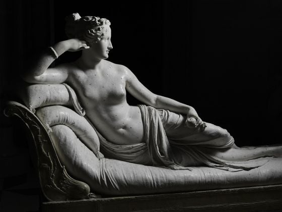 Antonio Canova, Paolina Borghese come Venere Vincitrice, 1804 1808, Gesso, Museo Gypsotheca Antonio Canova, Possagno, Ph Lino Zanesco