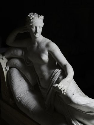 Antonio Canova, Paolina Borghese come Venere Vincitrice, 1804 1808, Gesso, Museo Gypsotheca Antonio Canova, Possagno Ph Lino Zanesco