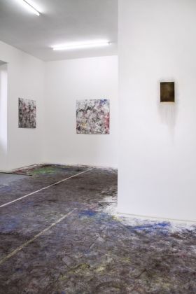 Baldo Diodato | Schirin Kretschmann | Yorgos Stamkopoulos. Cast. Exhibition view at Galleria Mario Iannelli, Roma 2021