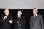 Carlo Montanaro con Marco Müller e Paolo Baratta all’apertura degli eventi per il Centenario della nascita di Francesco Pasinetti, 2011