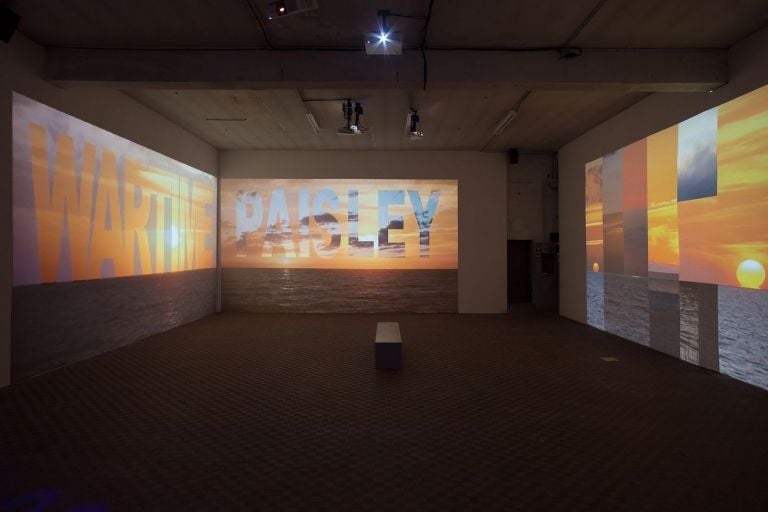 Charles Atlas, The Waning of Justice, 2015. Installation view at ICA, Milano 2021. Photo Filippo Armellin