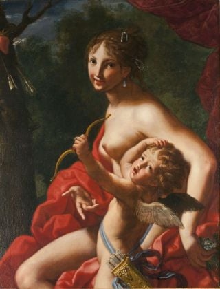Elisabetta Sirani, Venere e Amore, 1664. Collezione Privata