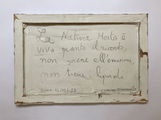 Enzo Mazzarella, Natura morta, 1995, cm 30x50