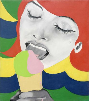 Evelyne Axell, Ice Cream 1, 1964. Collezione privata © ADAGP, Parigi 2020