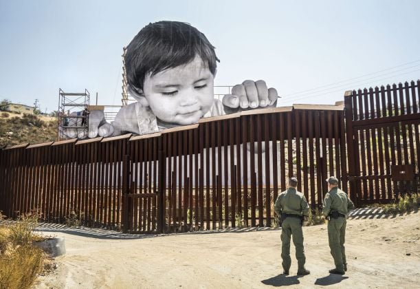GIANTS, Kikito and the Border Patrol, Tecate, Mexico U.S.A., 2017