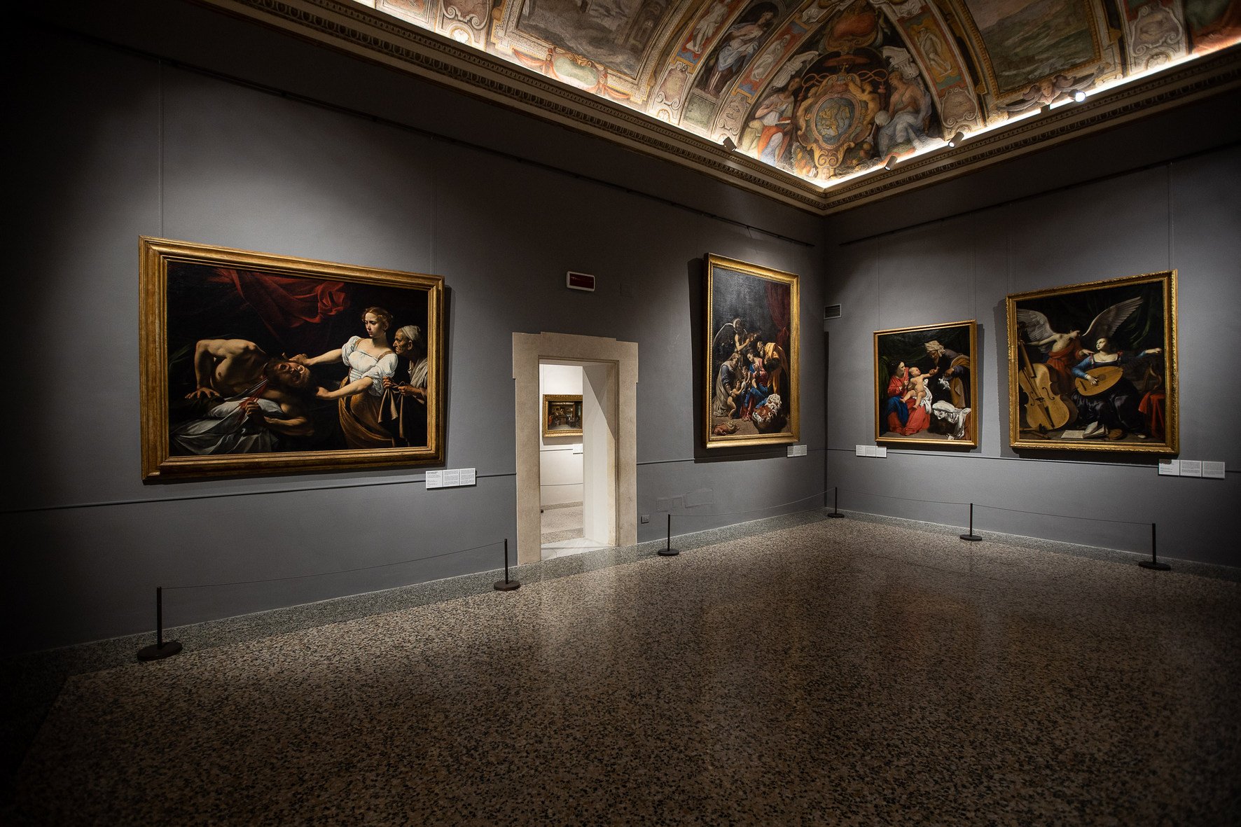 Gallerie Nazionali Arte Antica, Palazzo Barberini, Sala Caravaggio, Foto Alberto Novelli