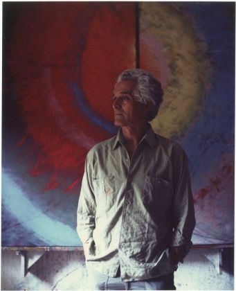 Guido Strazza. Roma, Studio a Testaccio, 1989
