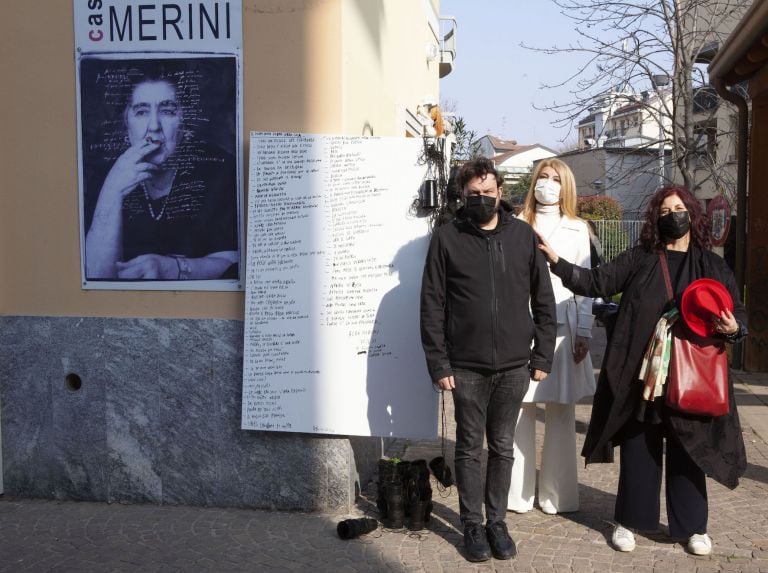 Il sogno canta su una corda sola di Andrea Bianconi Nella foto con Donatella Massimilla photo Alessandro Frangi