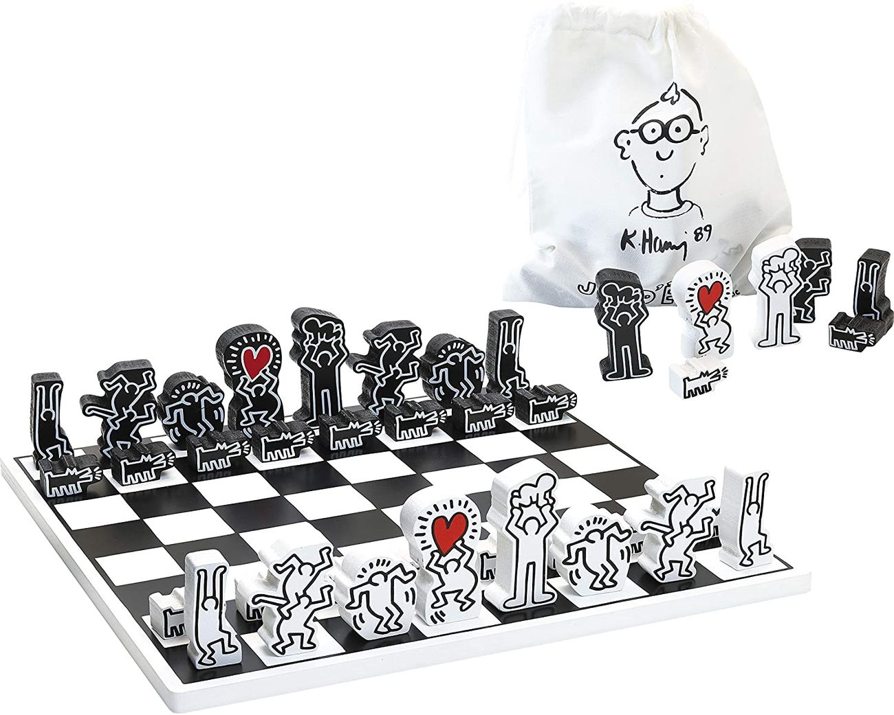 La scacchiera Keith Haring