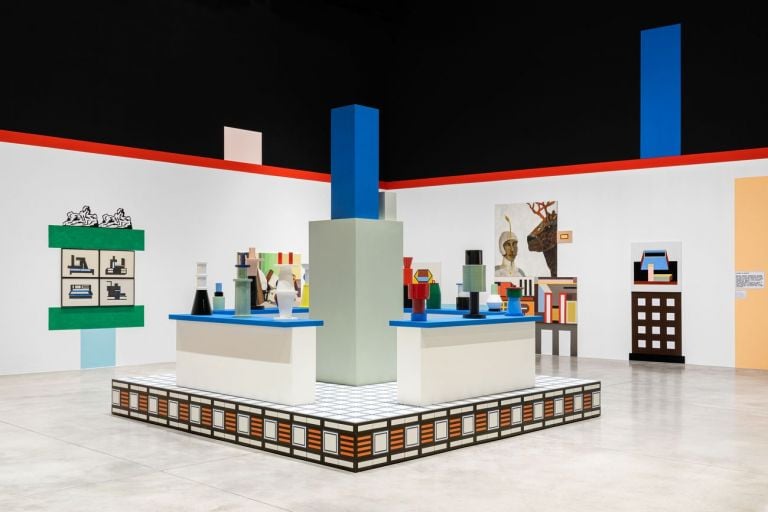 Nathalie Du Pasquier. Campo di Marte. Exhibition view at MACRO, Roma 2021. Courtesy l’artista. Photo credit Agnese Bedini e Melania Dalle Grave di DSL Studio