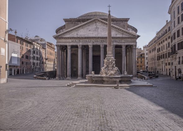 Roma città chiusa, progetto fotografico di Anton Giulio Onofri - Piazza della Rotonda