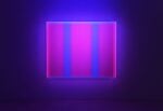 Regine Schumann, Colormirror Satin on Top of Red Ontario, 2019, 132x162x15 cm