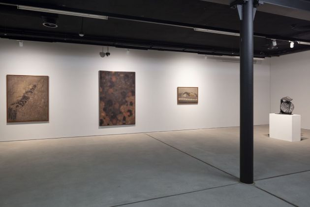 Terre dalla Collezione Olgiati, Lugano 2021, exhibition view. Photo Roberto Pellegrini
