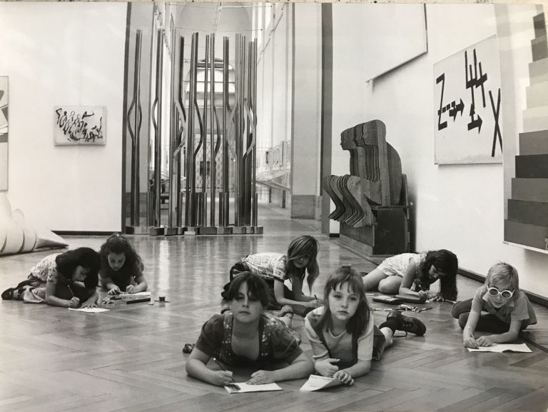 1974-1975. Laboratorio Didattico, Galleria Nazionale d'Arte Moderna e Contemporanea, Roma. Archivio GNAM