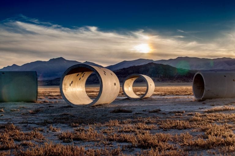 Gianfranco Gorgoni Nancy Holt, Sun Tunnels 1976, Lucin, Utah 2017