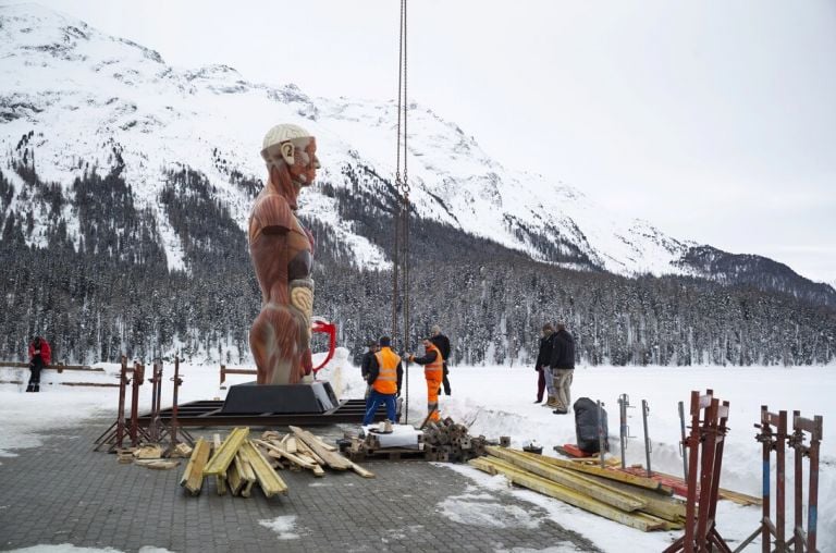 Damien Hirst, Temple, St. Moritz, 2021