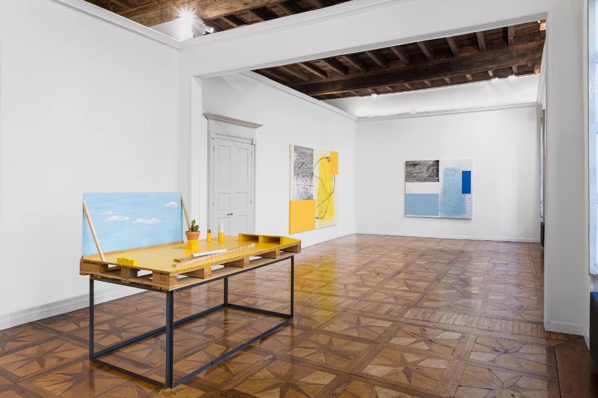 Julião Sarment, On Goya, installation view   Galleria Giorgio Persano, 2021, Photo Nicola Morittu, Courtesy Galleria Giorgio Persano
