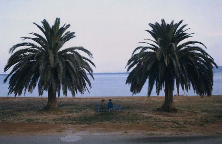 Luigi Ghirri, Laguna di Orbetello, Grosseto, 1974