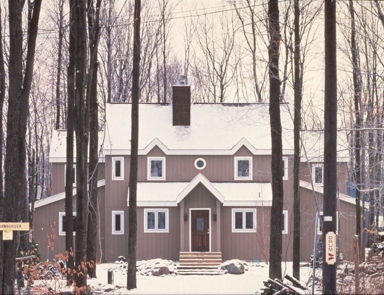 Aldo Rossi, Casa a house in Mount Pocono, Pennsylvania (USA), 1995. Fondazione Aldo Rossi
