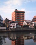 Aldo Rossi, con M.Adjmi, T. Horiguchi, S. Uchida, Complesso alberghiero e ristorante “Il Palazzo”, Fukuoka (Giappone), 1987 90. Photo Nacasa and Partners. Fondazione Aldo Rossi