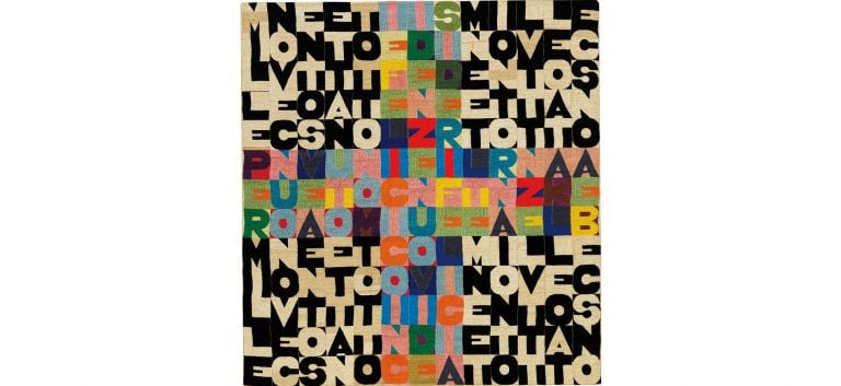 Alighiero Boetti, Senza Titolo (1977 per 1978) (1977) Courtesy of Phillips