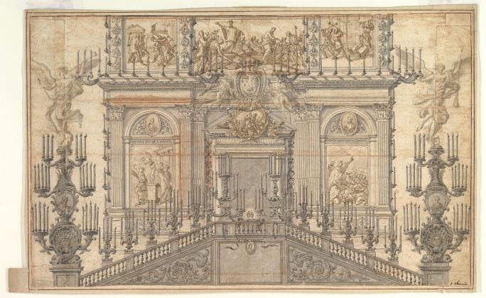 Antonio Gherardi, Decorazione per festa. Metropolitan Museum of Art, New York