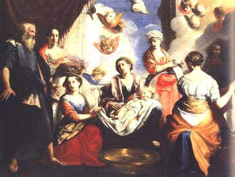 Antonio Gherardi, Natività della Vergine. Cattedrale di Gubbio