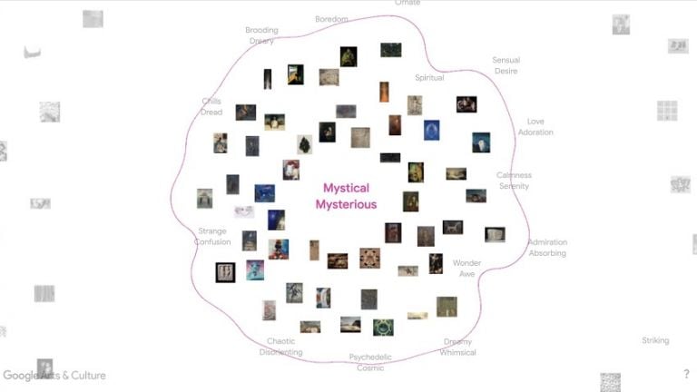 Google Art Emotions Map