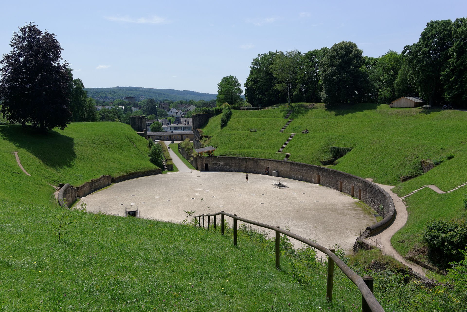 Berthold Werner, Trier, Amphitheater fonte Wikipedia CC BY SA 3.0