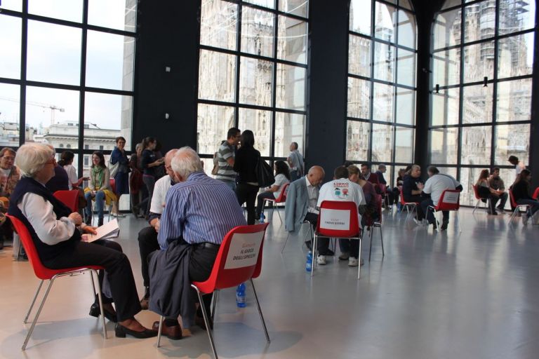 Biblioteca Vivente Salute Mentale 2015. Museo del Novecento, Milano