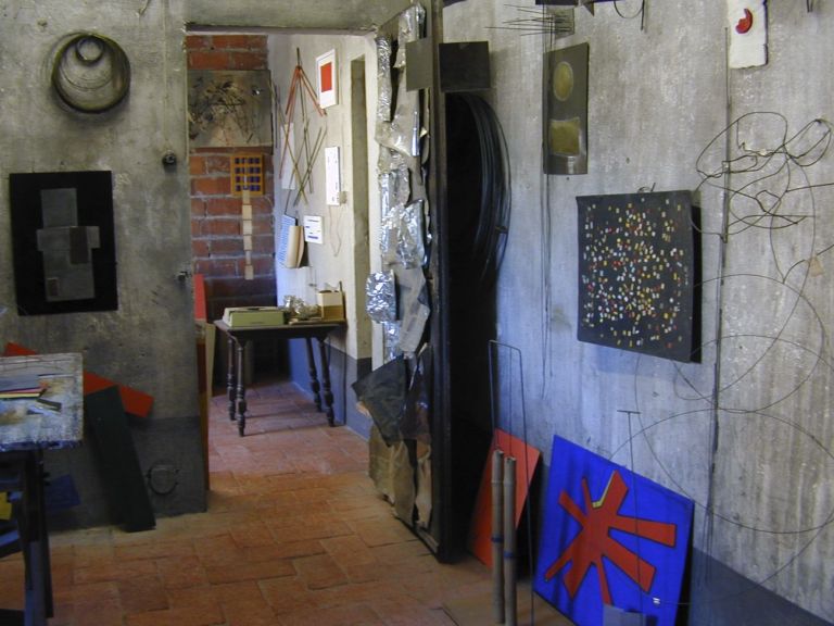 Casa studio Fernando Melani, Pistoia. Photo © Carlo Chiavacci. Su concessione del Comune di Pistoia