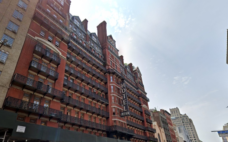 Chelsea Hotel, New York.