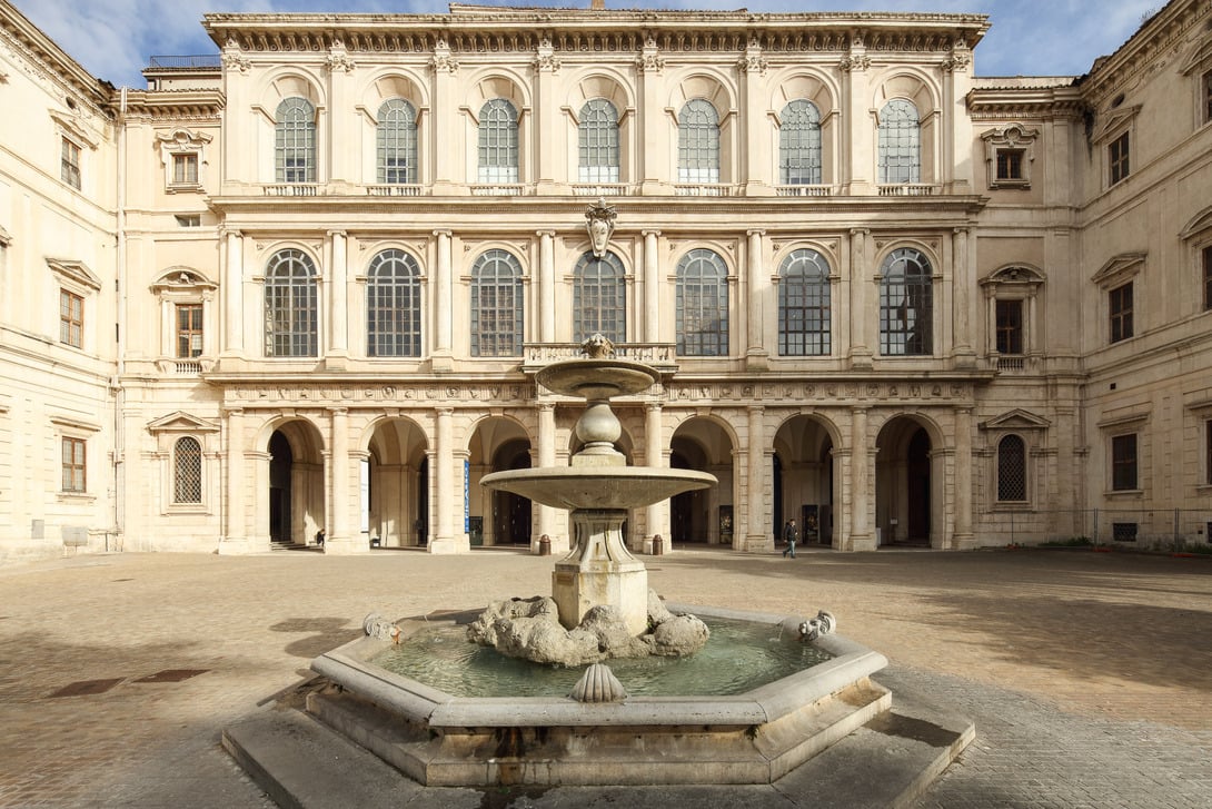 Facciata Palazzo Barberini, Courtesy Gallerie Nazionali di Arte Antica, Palazzo Barberini, Roma, Foto Alberto Novelli