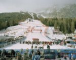 Gianpaolo Arena & Marina Caneve - La valle tra le cime e le stelle-The valley between peaks and stars (Quodlibet, Macerata 2021). Coppa del Mondo Femminile Sci Alpino, Area di arrivo, località Rumerlo, Tofane, 2019