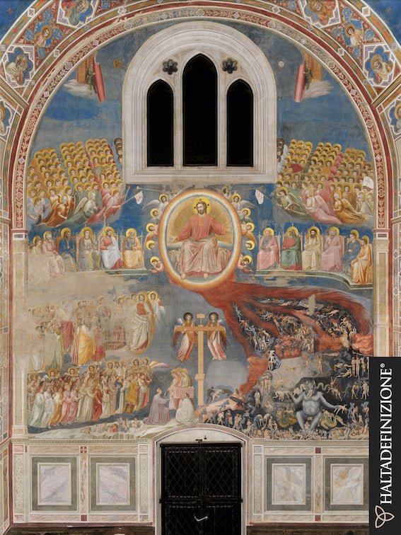 Giotto, Giudizio Universale. Foto Haltadefinizione