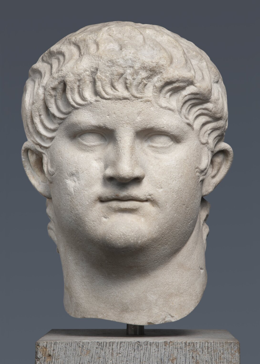 Marble portrait of Nero (Type IV), Italy, AD 64–68. Photo by Renate Kühling. Courtesy of State Collections of Antiquities and Glyptothek, Munich.