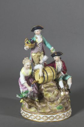 Le Porcellane dei Duchi di Parma, Reggia di Colorno. La vendemmia
