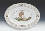 Le Porcellane dei Duchi di Parma, Reggia di Colorno. Piatto ovale
