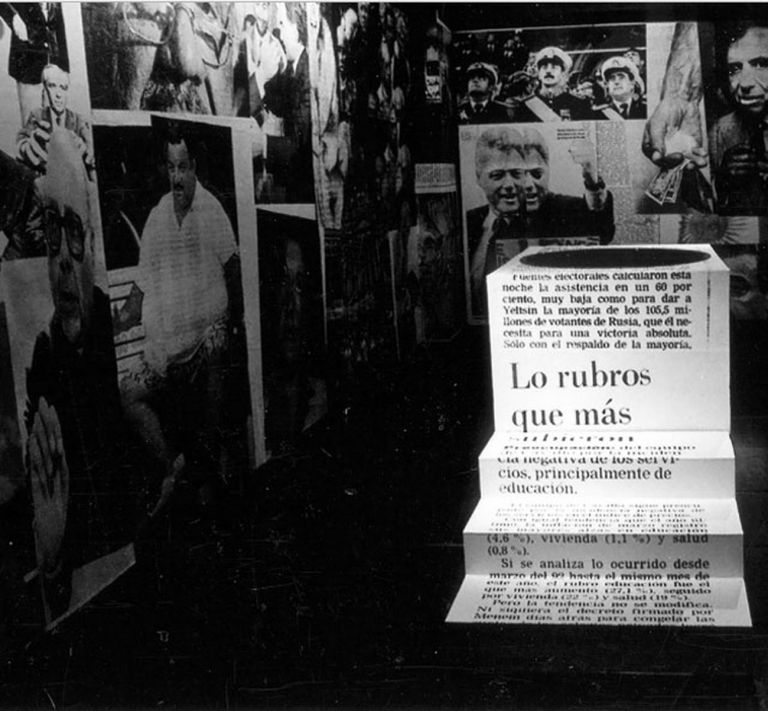 Liliana Maresca, Senza titolo, dalla serie Imagen Pública Altas esferas, Costanera Sur, Buenos Aires, 1993. Photo Adrián Rocha Novoa
