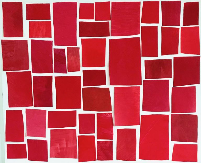 Melissa McGill, Color Study Red Regatta, 2019 © Melissa McGill. Courtesy Mazzoleni, Londra Torino